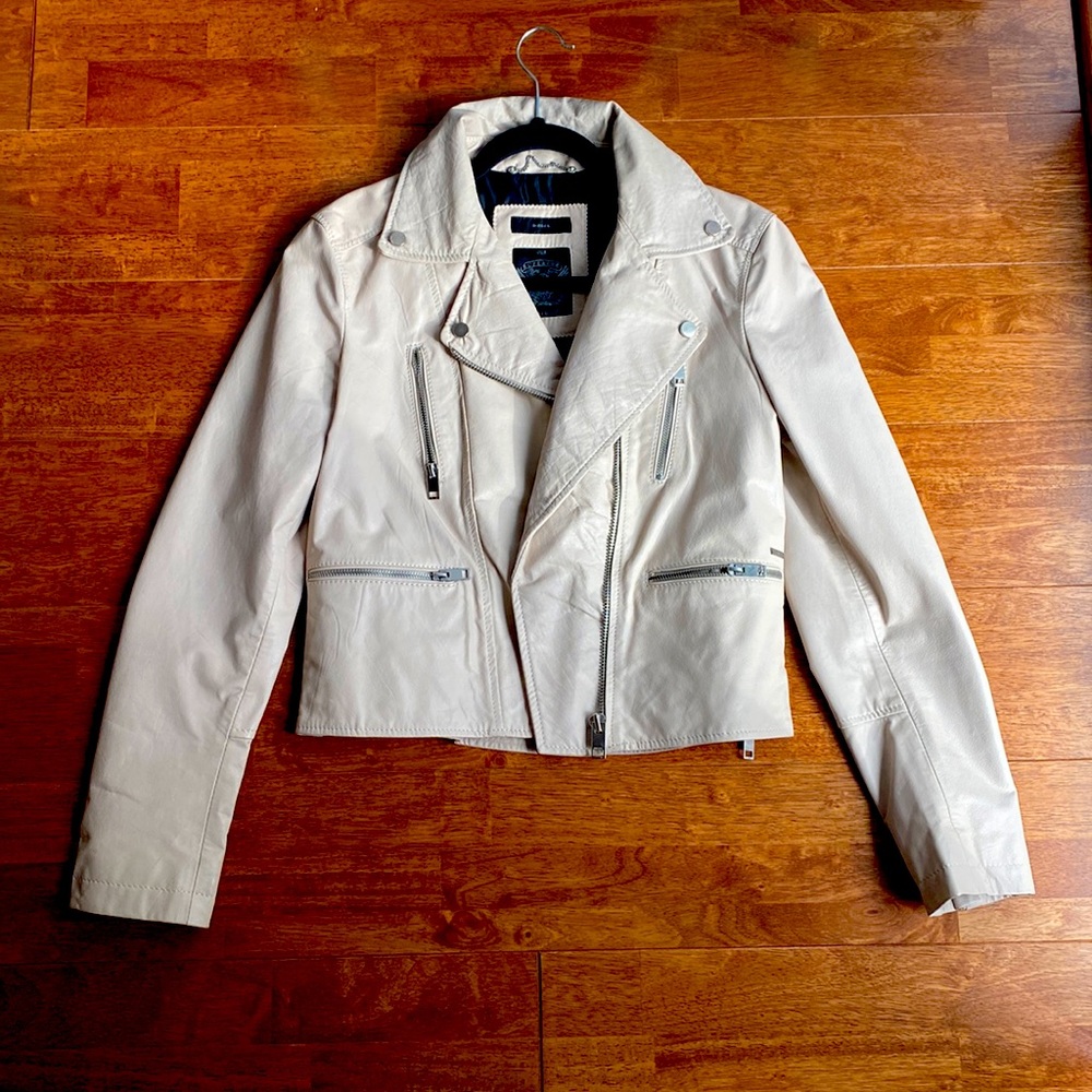 Diesel 100% Buffalo hide leather jacket